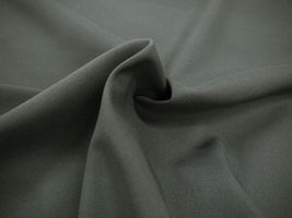 お洋服づくりのためのトロピカルストレッチ無地チャコールグレー