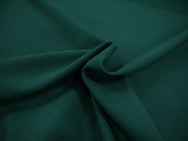 お洋服づくりのためのトロピカルストレッチ無地グリーン