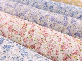 コッカファブリック 60ローンプリント「ペールフラワー・ガーデン」_拡大イメージ