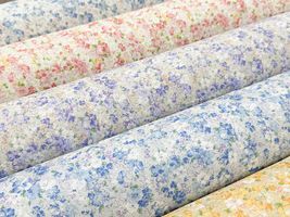 コッカファブリック 60ローンプリント「ペールフラワー・ガーデン」_拡大イメージ