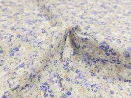 コッカファブリック 60ローンプリント「ペールフラワー・ガーデン」_拡大イメージ