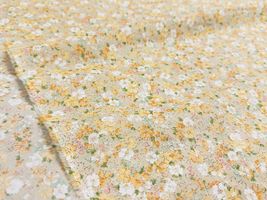 コッカファブリック 60ローンプリント「ペールフラワー・ガーデン」_拡大イメージ