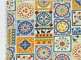 スケアープリント アーティスティックハーモニー「Pottery」ブルー系