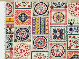 スケアープリント アーティスティックハーモニー「Pottery」ピンク系