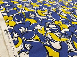 コットンこばやし綿麻キャンバスプリント「ジニア」_拡大イメージ