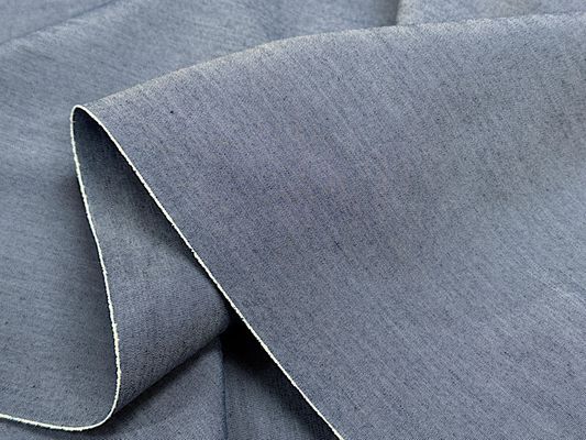 【現品限り特価】広島県福山産インディゴストレッチシャンブレー