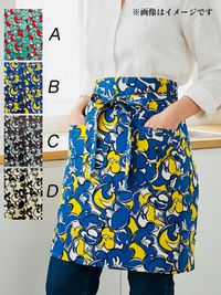 コットンこばやし綿麻キャンバスプリント「ジニア」_拡大イメージ