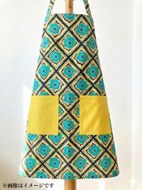 コットンこばやし 綿麻キャンバスプリント「ヒシガタ・ダマスク」_拡大イメージ