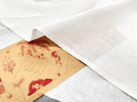 【現品限り特価】ハリのある広幅コットンリネン無地_拡大イメージ