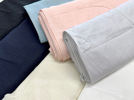 【現品限り特価】ハリのある広幅コットンリネン無地_拡大イメージ