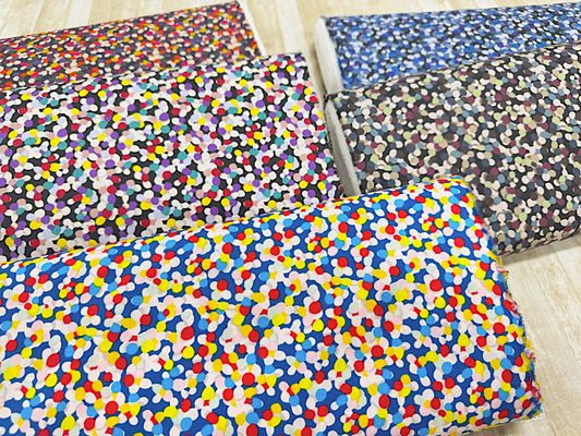 my piece of fabric 40ブロードプリント「SPARKLE DOT」