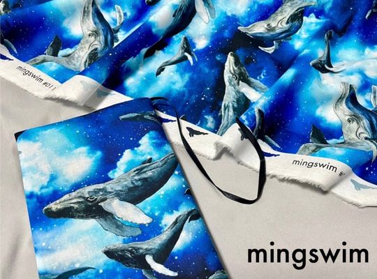 ■完売しました■『mingswim(ミンスイ)』宇宙を泳ぐクジラ