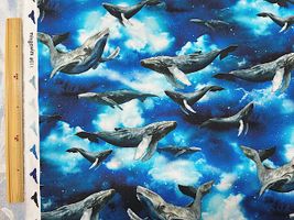 ■完売しました■『mingswim(ミンスイ)』宇宙を泳ぐクジラブルー系