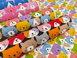 オックスプリント「ネコ・ウォ―ル」_拡大イメージ