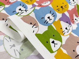 オックスプリント「ネコ・ウォ―ル」_拡大イメージ