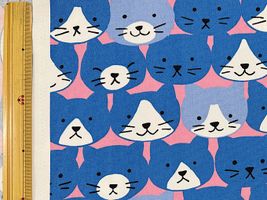 オックスプリント「ネコ・ウォ―ル」_拡大イメージ