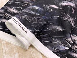 Gothicインクジェットシーチングプリント「Crow」_拡大イメージ