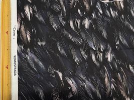 Gothicインクジェットシーチングプリント「Crow」ブラック系