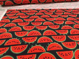 スイカの綿麻キャンバスブリント_拡大イメージ