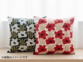 コットンこばやし 綿麻キャンバスプリント「つながるフラワー」_拡大イメージ