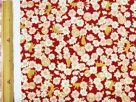 「百華繚蘭」輝く猫と満開の桜レッド