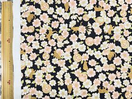 「百華繚蘭」輝く猫と満開の桜ブラック