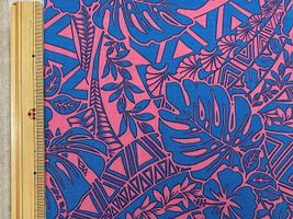 T/Cハワイアンプリント「ハワイアンパターン」ピンク