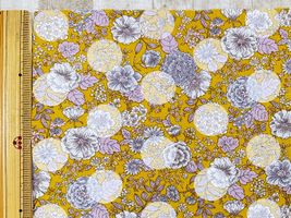 オックスプリント Floral Serenade「Lacquer Dot&Flowers」_拡大イメージ