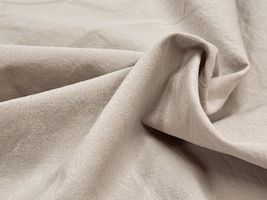 お洋服づくりのためのコットンワッシャークロス「ファボリ」グレー