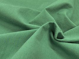 お洋服づくりのためのコットンワッシャークロス「ファボリ」グリーン