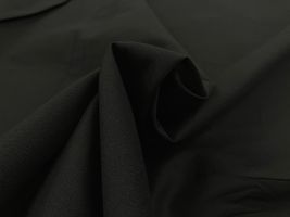 おねうちワイドな広幅シーチング無地黒
