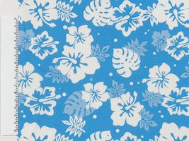 「アロハなハワイアン」のクールクロスニットブルー