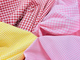 【現品限り特価】日本製 先染め綿ポリギンガムチェック_拡大イメージ