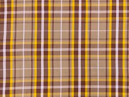 【現品限り特価】Exclusive Collection 西脇産先染ダブルワッシャーチェックブラウン系