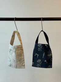 通販限定・トビマツショウイチロウ 猫の綿麻刺しゅう_拡大イメージ