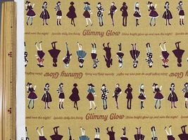 シーチングプリント un/no「Retro fashion」_拡大イメージ