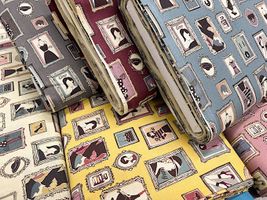 シーチングプリント un/no「Fashion collection」_拡大イメージ