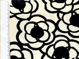 コットンこばやしリップルプリント「くるくるフラワー」_拡大イメージ