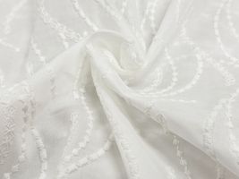 【現品限り特価】Exclusive Collection コットンローンレース「なみなみ」_拡大イメージ