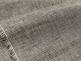 Exclusive Collection 西脇産先染綿麻ワッシャーチェックマイクロ千鳥