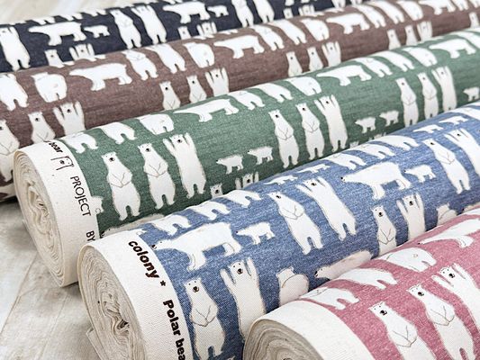 コットンこばやし ナチュラルカラーのプチくまツイル