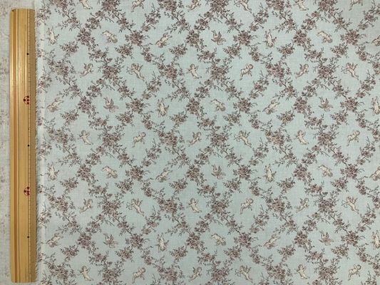 綿麻シーチングプリント「ヴィクトリアパレス」