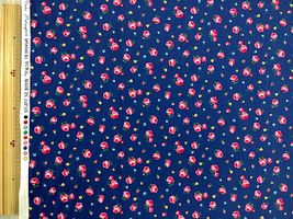 シャーティングプリント 松山敦子30`sCollection「ローズガーデン」ネイビー