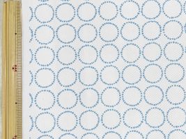 Otsukaya×koizumiクールクロスニット 「nina モーネ」オフホワイト×ブルー