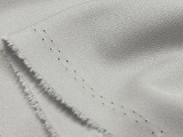 【現品限り特価】アセテート強撚マイルドドライポンチニットグレー