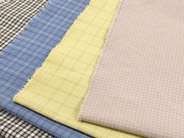 【現品限り特価】Exclusive Collection 西脇産先染ナチュラルボイルチェック_拡大イメージ