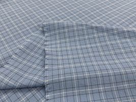 【現品限り特価】Exclusive Collection 西脇産先染ナチュラルボイルチェック_拡大イメージ