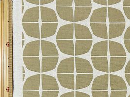 北欧調 幾何学綿麻キャンバスプリント「チーズ」ベージュ