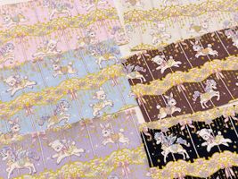 シーチングプリント un/no「メリー・ファンタジー」_拡大イメージ