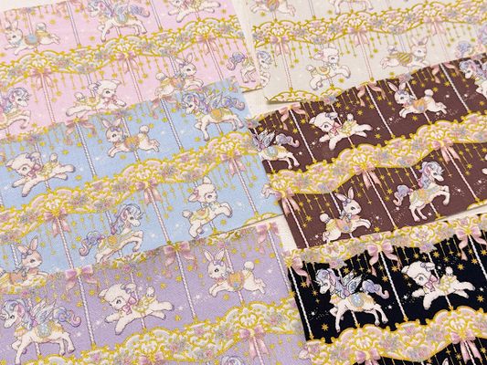 シーチングプリント un/no「メリー・ファンタジー」